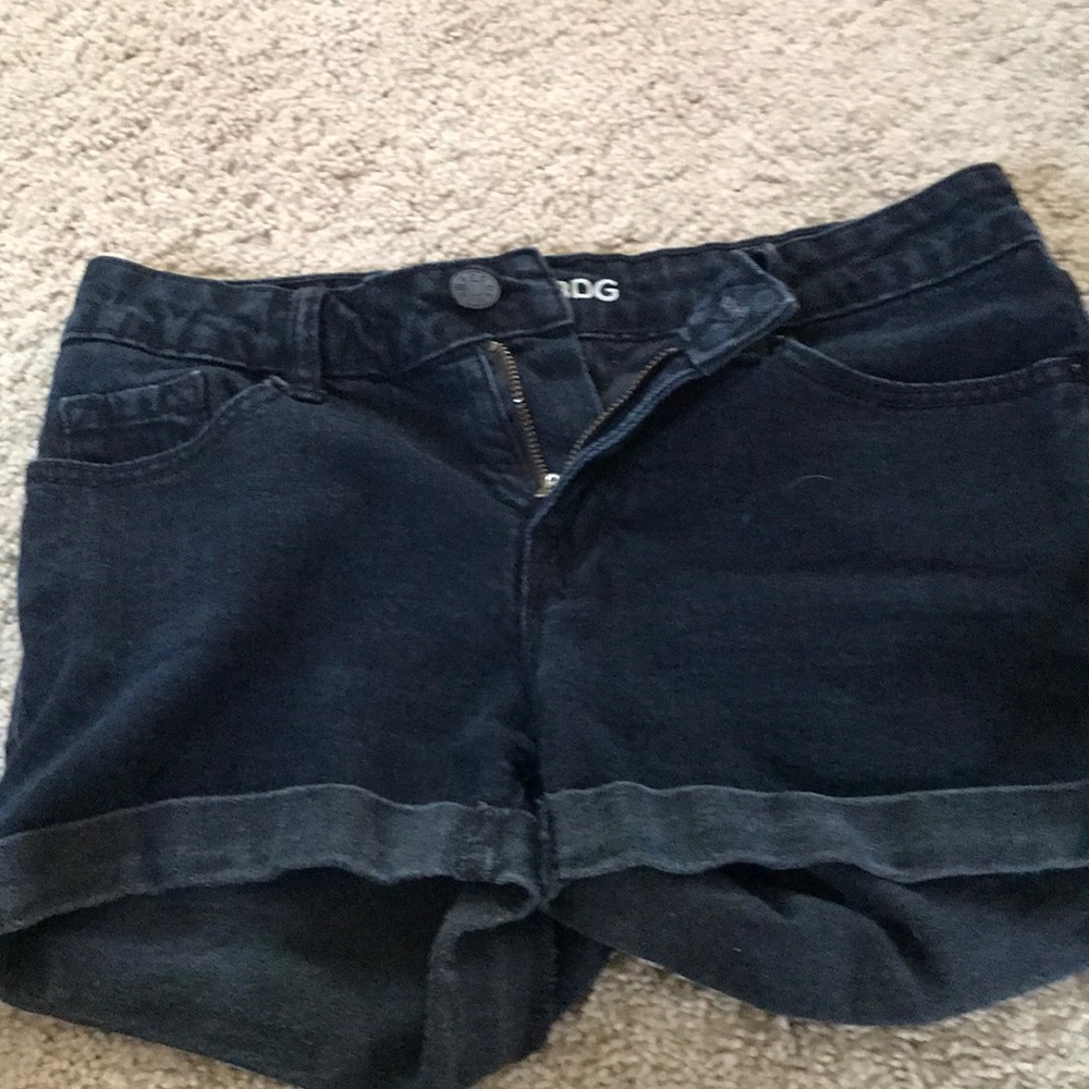 BDG alexa midrise shorts in black